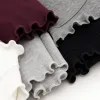 A six-color set of black fungus edge blended long-sleeved base layer with light gray and blue cross-stitching Application Scenario